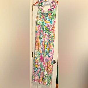 lilly pulitzer stretchy maxi dress